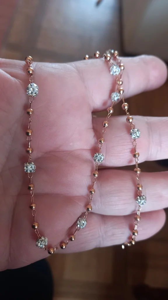 Collier avec strass – photo 4